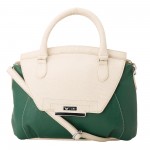 Beau Design Stylish  Green Color Imported PU Leather Slingbag With Adjustable Strap For Women's/Ladies/Girls